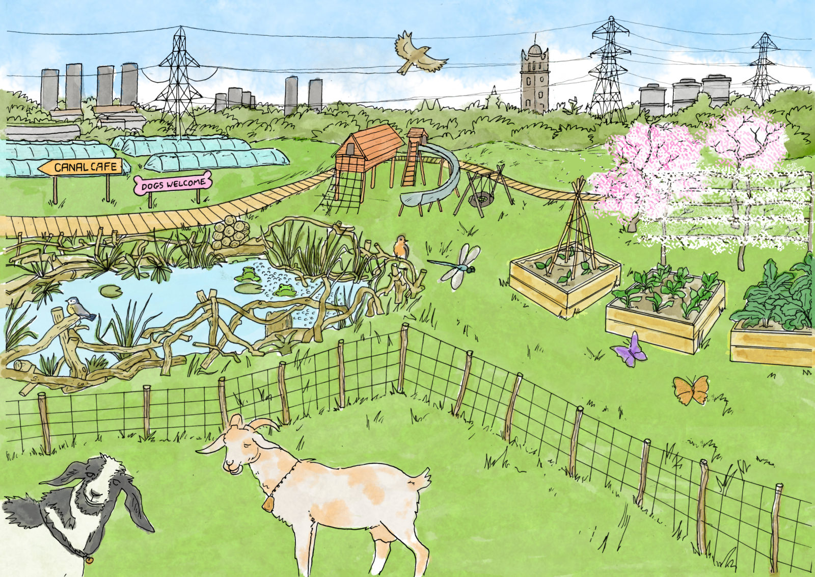 Land Illustrations Site1B Land Illustrations Site1B