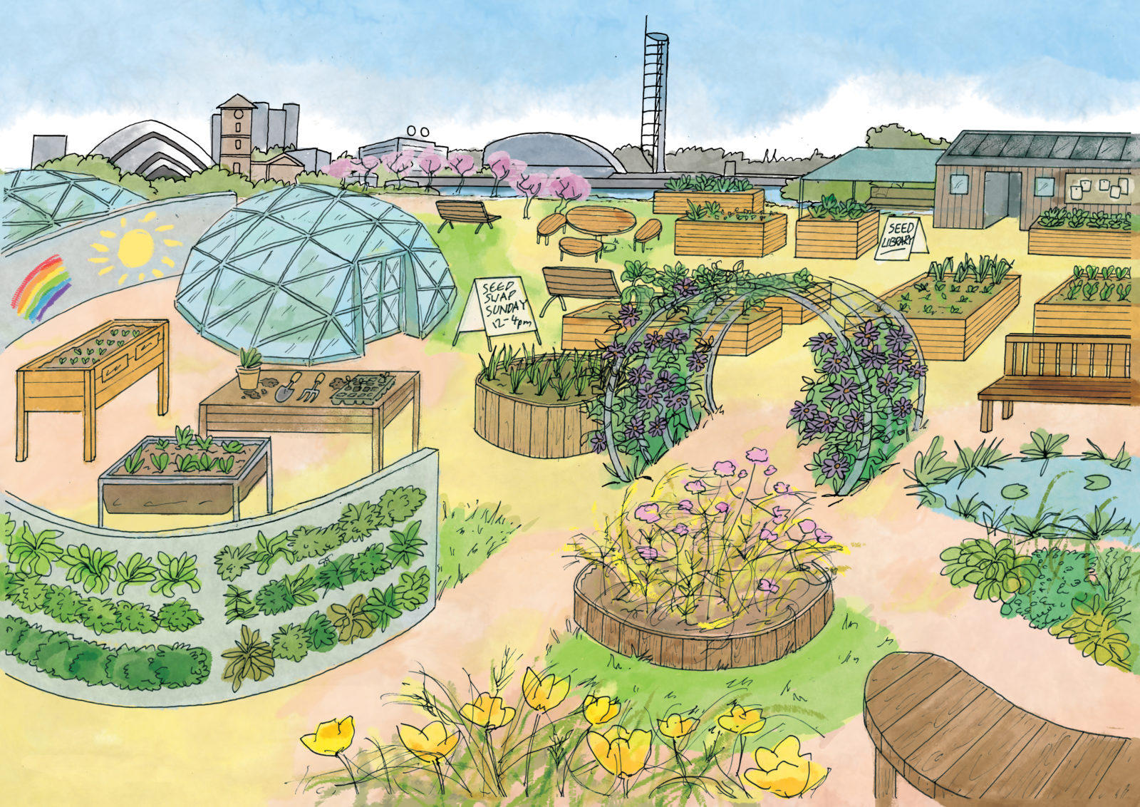 Land Illustrations Site2B Land Illustrations Site2B