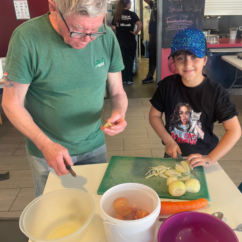 West Intergenerational Cooking Group Social Media